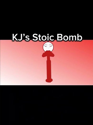 Stoic Bomb in TSB vs. KJ’s Stoic Bomb 💣 #roblox #strongestbattlegrounds #kj