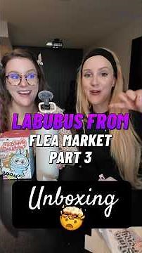 Unboxing Macaron LABUBU from a FLEA MARKET 🤯 Fake or Real!?