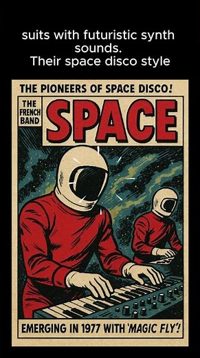 The French band *Space* rose to fame in 1977 with their hit *Magic Fly*,