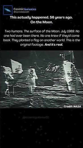 Apollo 11 Moonwalk — Original NASA Footage