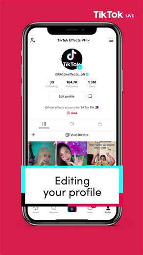 Want to be big on TikTok? Your profile must look fabulous! Here comes the Session 9 on How to edit your profile, live topic, and live image.😍 #TikTokLIVEAcademy