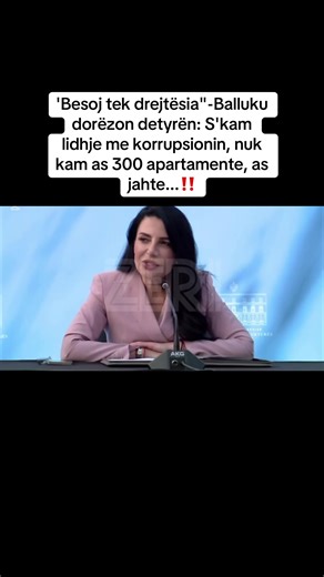 Ministrja e Infrastrukturës dhe Energjitikës i ka dorëzuar detyrën pasardhësit të saj Enea Karakaçi. Gjatë fjalës së saj për prezantimin e Ministrit të ri, Balluku ka komentuar edhe hetimet e SPAK ndaj saj. Balluku u shpreh se beson tek drejtësia dhe duhet të jetë frymëzimi i këtij vendi. Ish-zv.kryeministrja ka mohuar të ketë lidhje me korrupsionin. Balluku shprehet se ndaj saj po zhvillohet gjyq publik. Belinda Balluku: Kam marrë vendim personal që të hesht, pasi çështjet juridike nuk zgjidhen