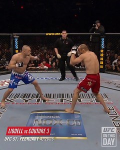 121K views · 1.6K reactions | The end of a legendary trilogy! On this day in 2006: Randy Couture and Chuck Liddell settled the score once and for all | UFC | Facebook