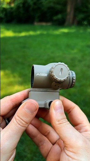 The SLX 1x Microprism rifle scope from Primary Arms with ACSS reticle #fdefriday #scope #edc #fyp