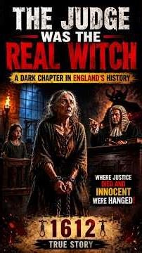 The Judge Who Became The Accused | England Darkest Witch Trial 1612#historyshorts