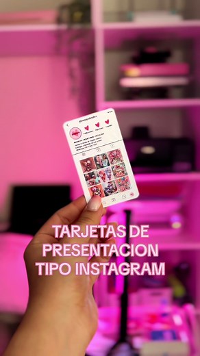 Tarjetas de presentación estilo Instagram para negocios