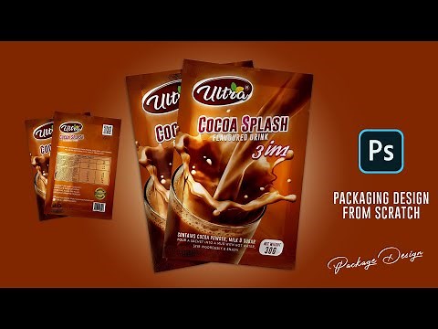 Product Packaging Design from Scratch - Photoshop Tutorial