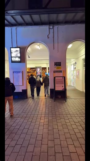 Brighton Train Station Bustling with Activity