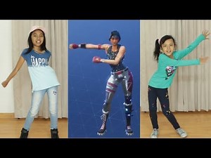 FORTNITE DANCE CHALLENGE In Real LIfe ♥ Kids Challenge Videos