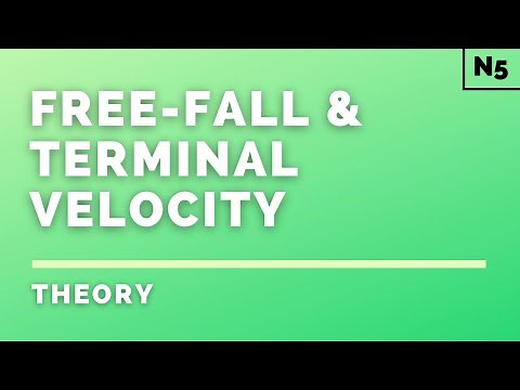 National 5 Physics | Dynamics | Free-fall & Terminal Velocity | THEORY