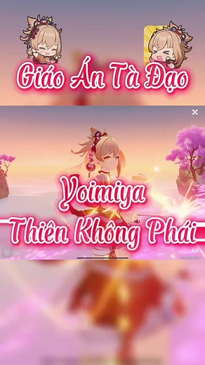 Chuẩn Bị Rerun Yoi Rồi Lưu Giáo Án Đi Ae :)))) #auraamy #yoimiya #inazima #genshinimpact #genshinbuild #nahida #genshinedit #genshinnuke