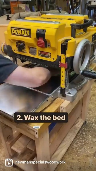 Basic Maintenance for planers for best performance #planer #tools #woodworking #diy