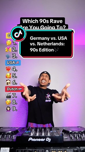 90s Rave Showdown: Germany, USA, or Netherlands?
