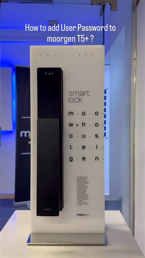 14 reactions | How to add User Password to moorgen T5+ Swarovski Smart Lock ? | Arpina Tech | Facebook