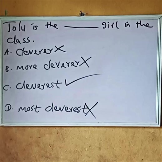 Comparison of adjectives The real adjective is positive. Comparing two persons or things, use comparative. Comparing three or more persons or things, use superlative. #fyp #EduBuzzHub #EnglishGrammar