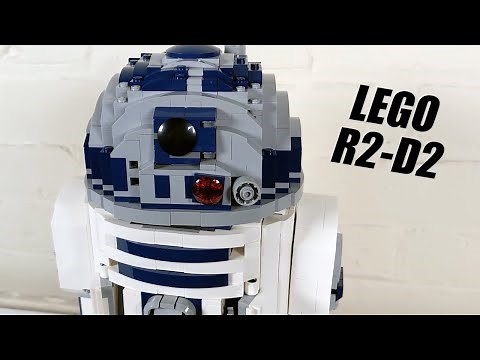 TIMELAPSE: Building LEGO Star Wars R2-D2 Set 75308