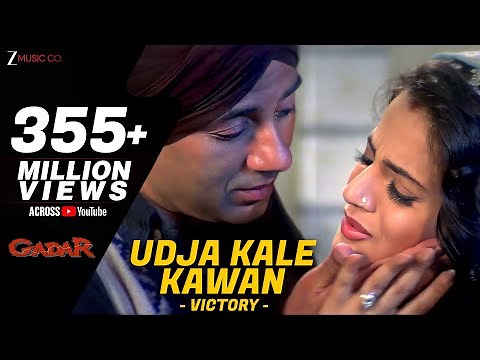 Gadar - Udja Kale Kawa (Victory) - Full Song Video | Sunny Deol & Ameesha Patel | Udit Narayan
