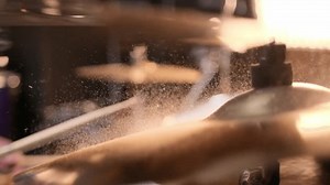 Drum Player Hits Cymbals Drum Set Stock Footage Video (100% Royalty-free) 3456873127 | Shutterstock