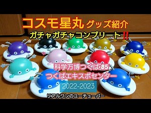 コスモ星丸 グッズ紹介 ガチャガチャコンプリート 伝説のTシャツも？ つくばエキスポセンター 【154】