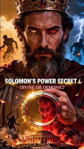 Seventy-Two Demons of Solomon: Hidden Mysteries Revealed!😱😈 #shorts #solomon #biblicalmysteries