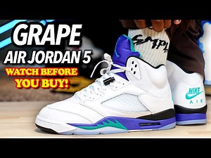 They FINALLY Did It…Air Jordan 5 GRAPE 2025 ON FEET REVIEW! Watch BEFORE You BUY!