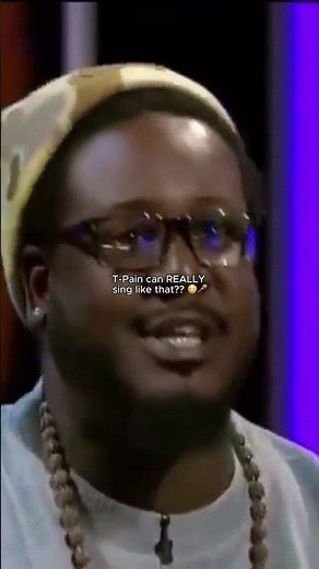 T-Pain PROVES He Never Needed Auto-Tune 😳🔥