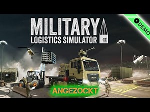 Military Logistics Simulator 🪖 Demo 🔫 Hands-on | German | 2025