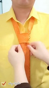 TIPS AND TRICKS SEWING FOR BEGINNER'S, TEKNIK MENGIKAT DASI MUDAH DAN PRAKTIS, #sewing_tips_and_trick_beginners #sewing #stitching #sewingtips #sewinghacks #diy #tutorial | Abay Taylor