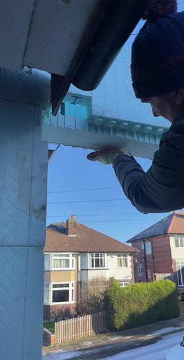 Building a Window Extension with Polystyrene Blocks
