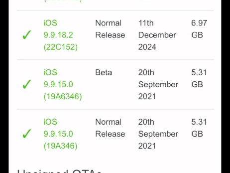 iPhone 13 的 iOS 15 OTA 验证是开启状态？