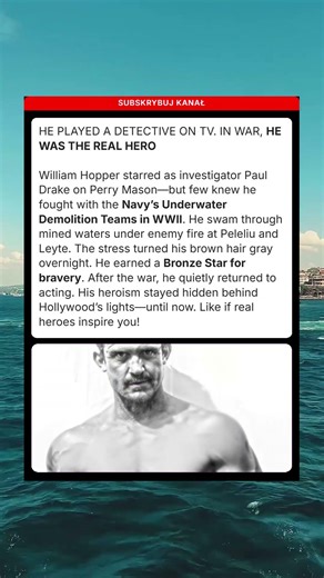 William Hopper Bohater Wojenny Tajny