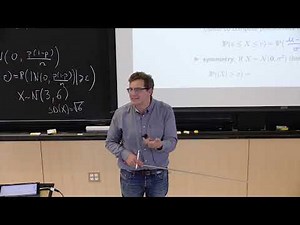 Unit 1/Lecture 2 - 5. Properties of the Gaussian distribution
