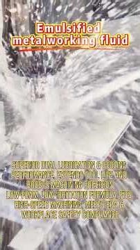 Emulsified metalworking fluid #industrial #automobile #lubricants #machine #chinafactory