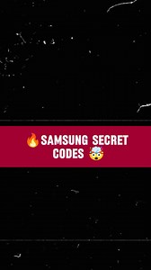 1.1M views · 11K reactions | Samsung secret codes you didn't know...