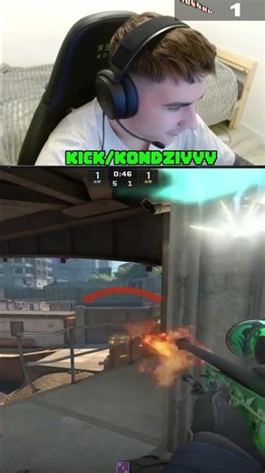 FAIL CS2!!! #cs2 #streamer #kick #kickstreamer #highlights #clips #fail #cs2