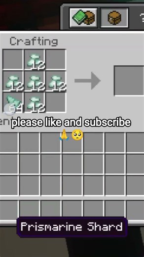 how to make sea Lantern in Minecraft#shorts# #Minecraft