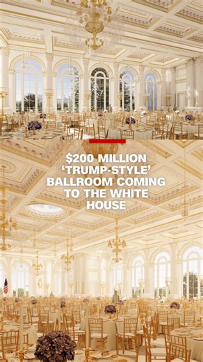 $200 million ‘Trump-style’ ballroom coming to the White House