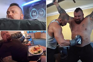 How Eddie Hall is transforming to boxer for Thor fight with intense training