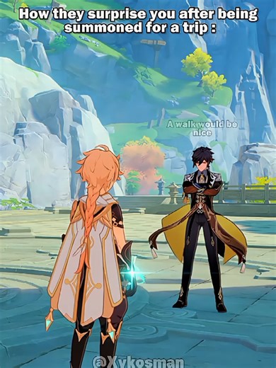 How Genshin Characters Spawn After Summoning