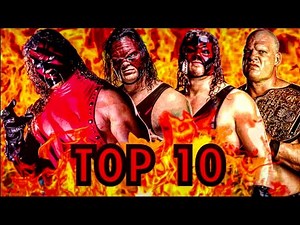 WWE TOP 10 OF KANE FROM WORST TO BEST