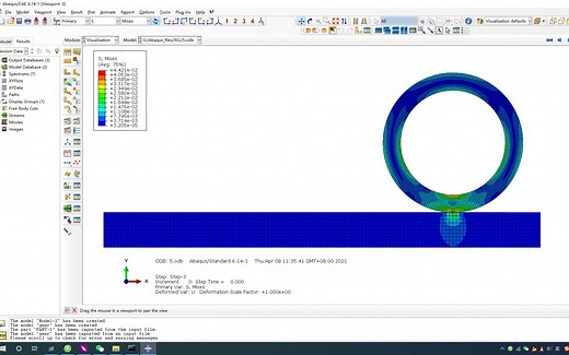 【Abaqus】第五讲：多分析步设置与接触收敛性问题分析