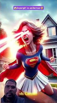 **SUPERGIRL vs SPIDER-MAN: Who Wins? INSANE Battle Breakdown! 💥 #spiderman #supergirl #marvel #viral