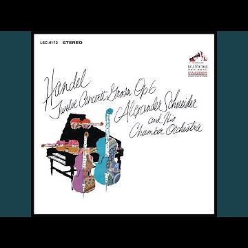 Concerto Grosso in A Minor, Op. 6, No. 4, HWV 322: I. Larghetto affettuoso