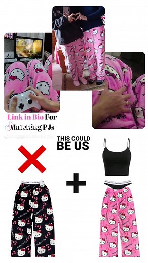 Hello Kitty Matching Pajamas for Every Fan
