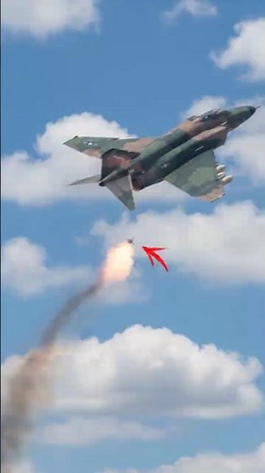 F-4 Phantom II Downed by 9K33 Osa Surface-to-Air Missile System