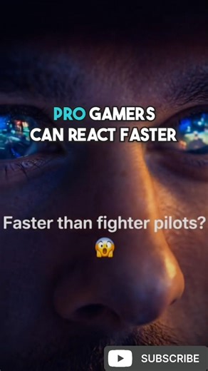 Pro gamers react faster than most humans…#esports #gamingfacts #reactiontime