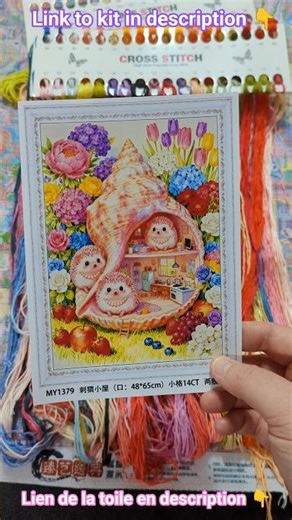 Adorable cross-stitch #crossstitch #embroidery #loisirscreatifs #pointdecroix #stampedcrossstitch