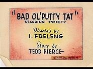 Bad Ol' Putty Tat (1949) ORIGINAL STORYBOARDS!