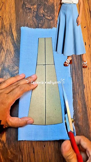 8 panel skirt tutorial ✂️✂️✂️ #sewing #patternmaking #fashiondesign #asmrsewing #cuttingfabric #diyfashion #handmadeclothes | Cesaria Yudiyanti