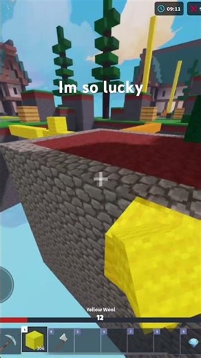 Omg I clutched#roblox#bedwars